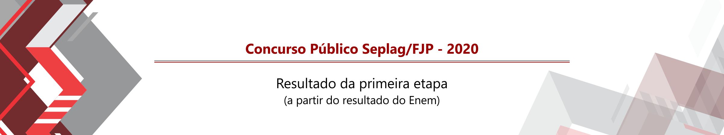 Resultado Da Primeira Etapa Do Concurso P Blico Seplag Fjp