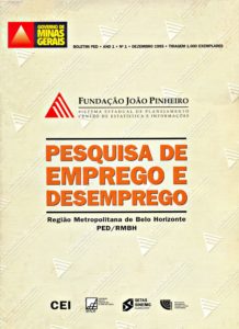 Pesquisa de Emprego e Desemprego: Região Metropolitana de Belo Horizonte