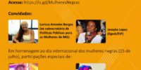 FJP promove live em homenagem ao Dia da Mulher Negra Latina e Caribenha