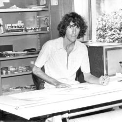 Wagner Bottaro, desenhista da Fundação João Pinheiro (1980)