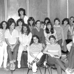 Dia Internacional da Mulher, grupo de funcionárias da Fundação João Pinheiro (1982)